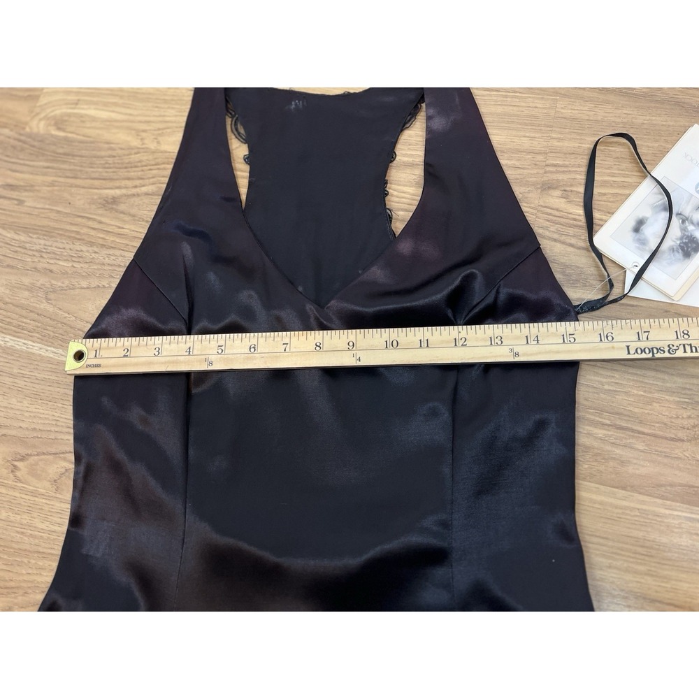 jessica mcclintock dress gunne sax Maroon/black Y2K Vintage Size 11/12 Formal - Picture 11 of 12